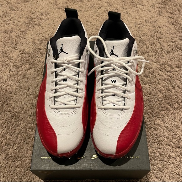 NIB Air Jordan 12 Low Golf 'Cherry' Brand new. - Picture 10 of 16